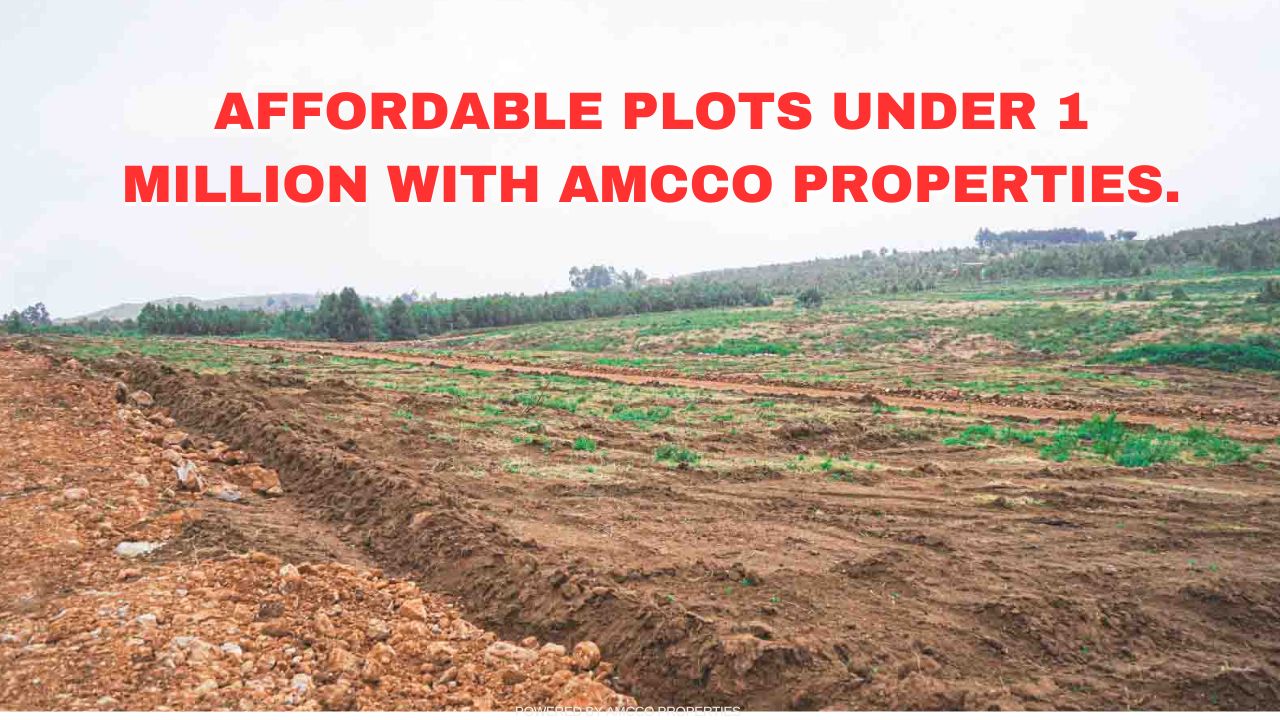 Affordable Plots Under KSh 1 Million